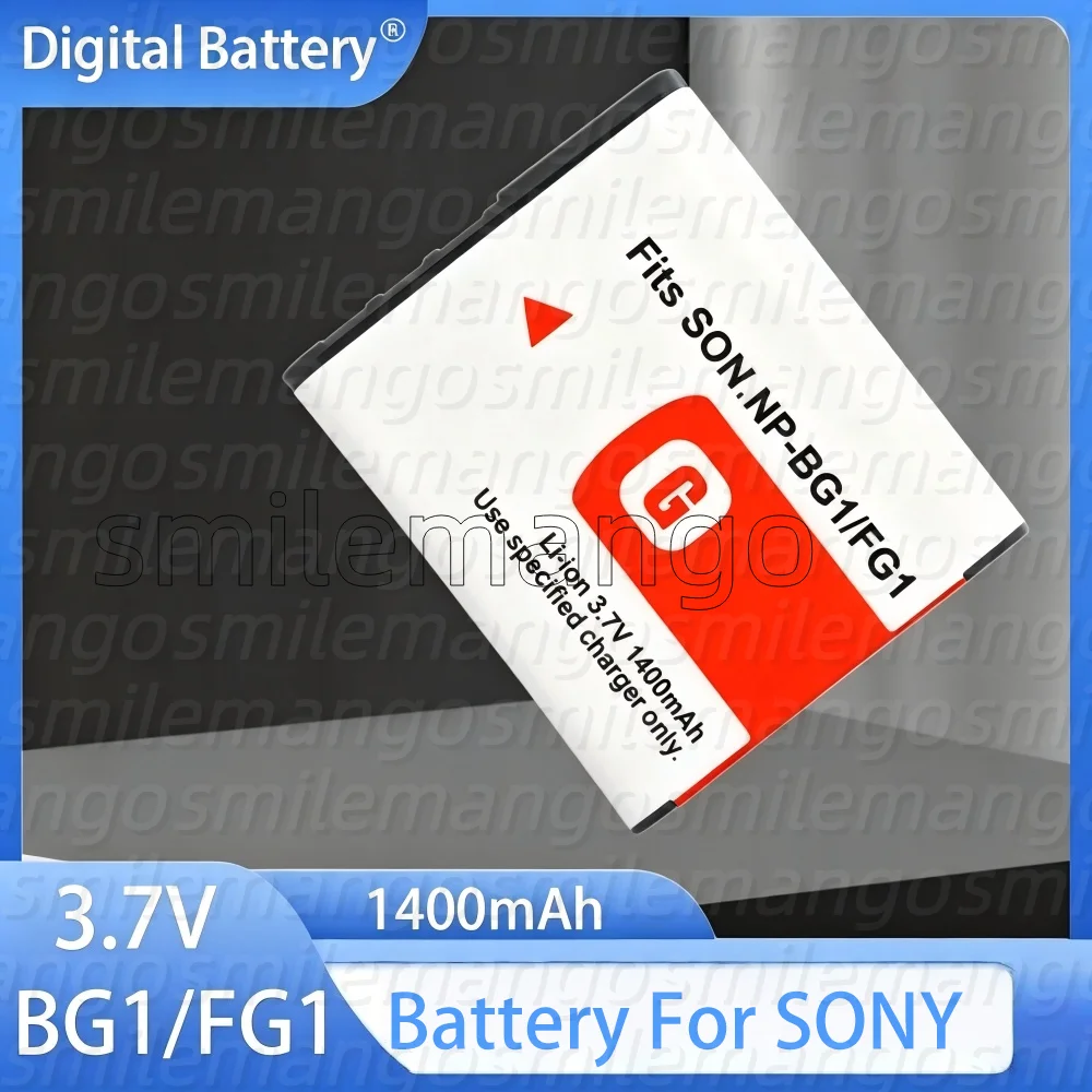 Аккумулятор Li-ion NP-BG1 NP-FG1 1400 мАч 3.7В для SONY DSC W200 W270 W290 WX10 H50 H70 HX5C T100