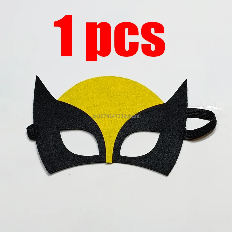 1/5/10 Pcs Wolverine Halloween Masks Cosplay Mask Gift Christmas Birthday Party Costume Mask For Kids