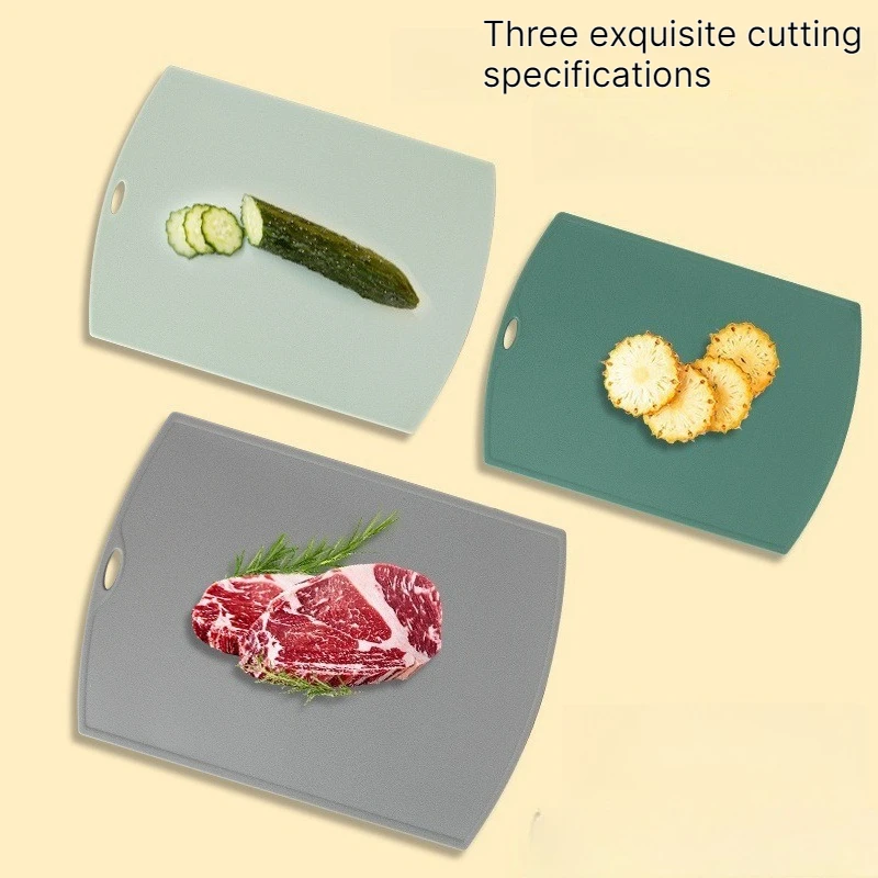 Household kitchen chopping board for cutting vegetables, fruits, and complementary foods. Classification of cutting boards
