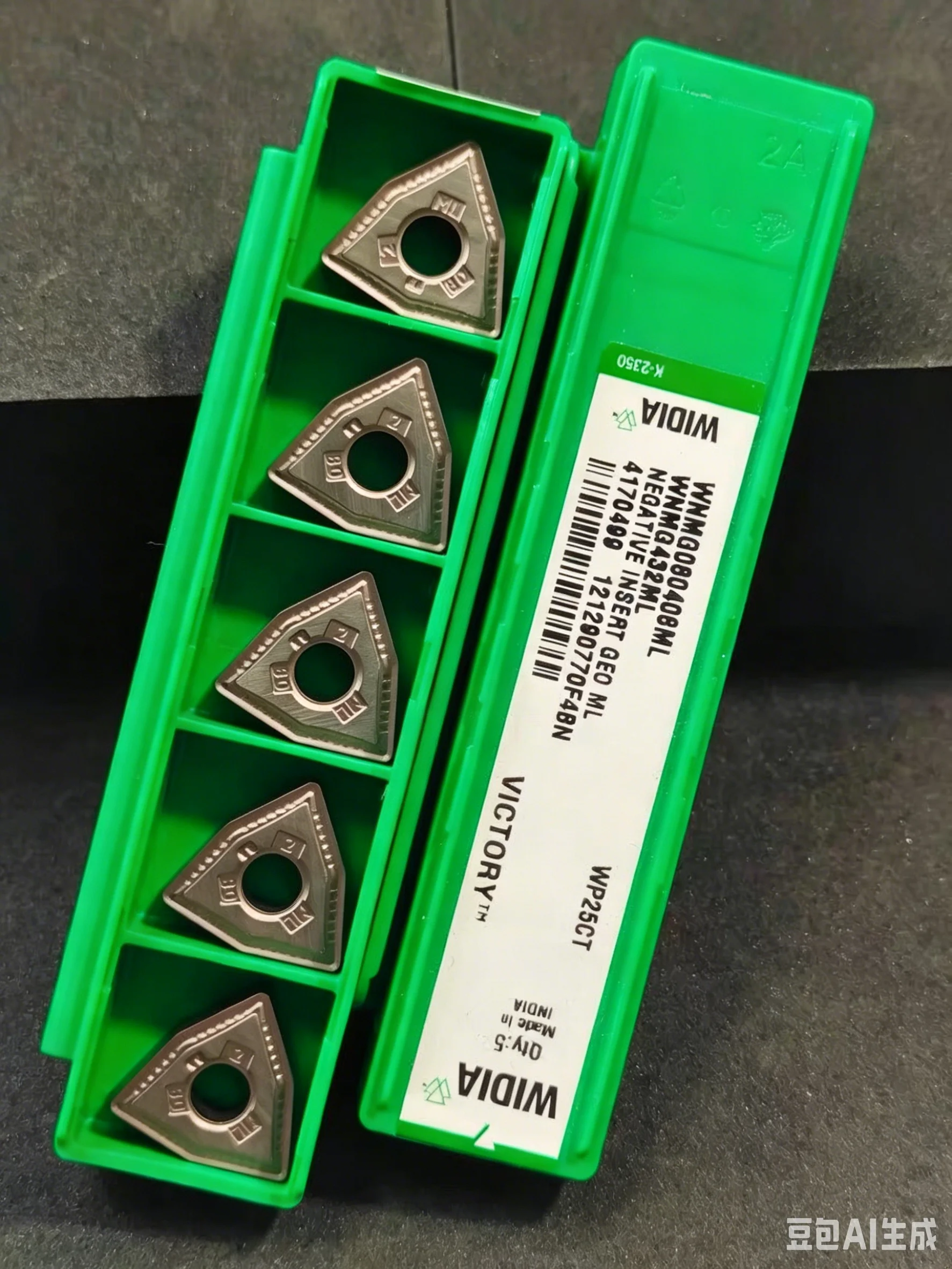 Insertos de Carburo WIDIA WNMG080404.WNMG080408ML WP25CT, WNMG080408RH WP15CT WK20CT