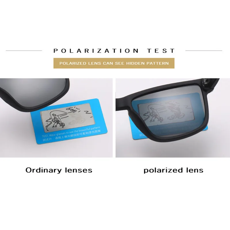 Polarisierte Sonnenbrille Männer Sport fahren Angeln Sonnenbrille Polaroid Sonnenbrille Spiegel Sonnenbrille Brille männliche Sonnenbrillen uv400 Brillen