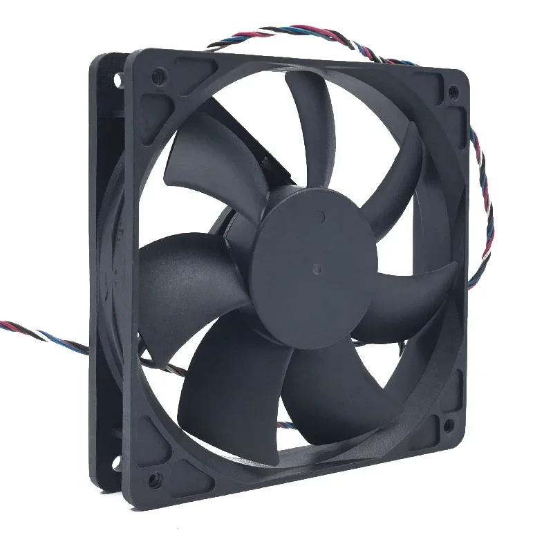 

P 120*120*25MM ADDA 12025 12V 0.24A AD1212LB-A7BGL Cooling Fan 4 Wire Temperature Control Mute 12cm