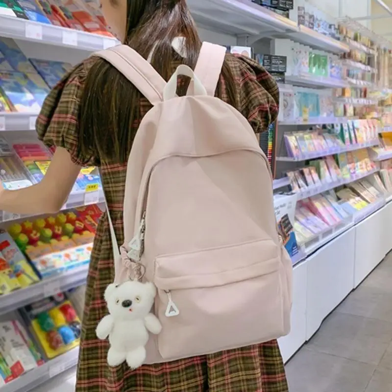 

Модная и просторная школьная сумка для девочек -подростков рюкзаки для ноутбуков повседневная школьная сумка