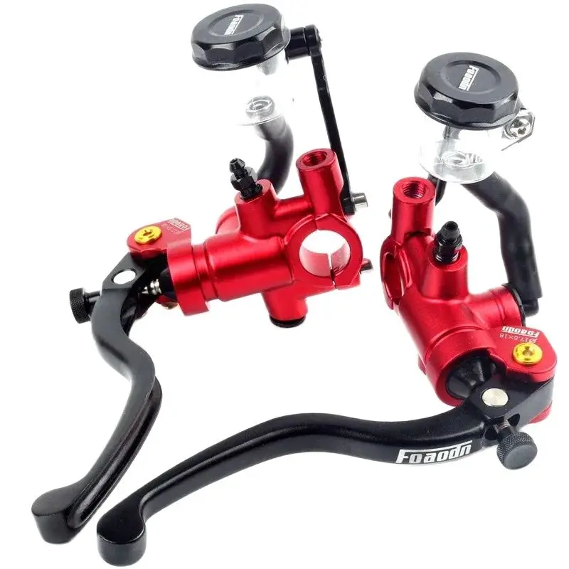 Radial 17.5mm master cylinder motorcycle Scooter clutch Adelin PX1 brake pump lever installation 22mm For Yamaha Kawasaki