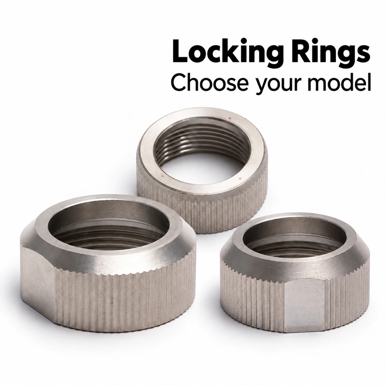 3D Fiber Laser Cutting Head Locking Ring for BM109 BM111 BM114 LC218 LC40 LC608 B008K Internal Thread Retaining Nut Spare Part