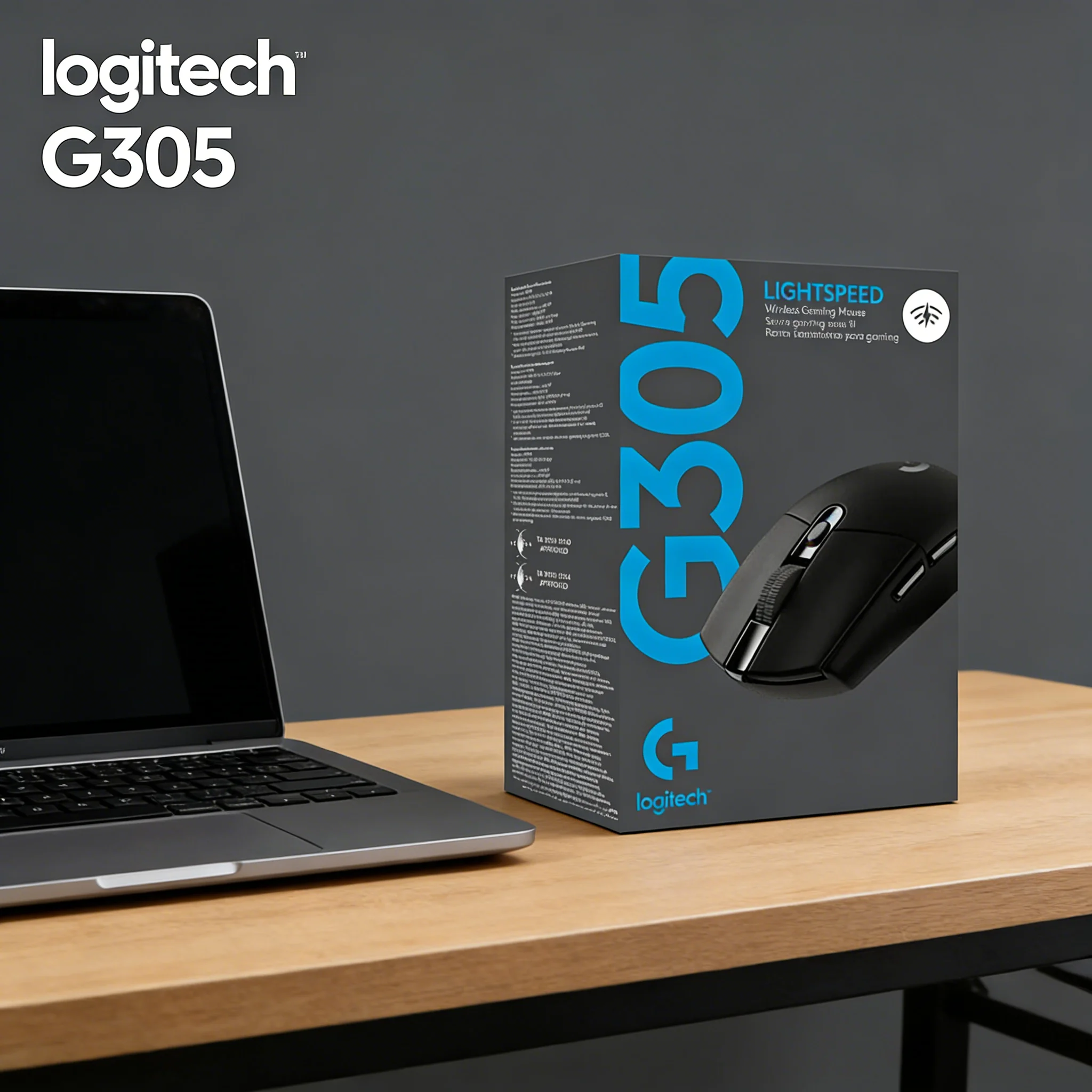

Logitech G304 Wireless Gaming Mouse - No Cable Hassle Programmable Buttons for PC & Laptop Gaming Peripheral