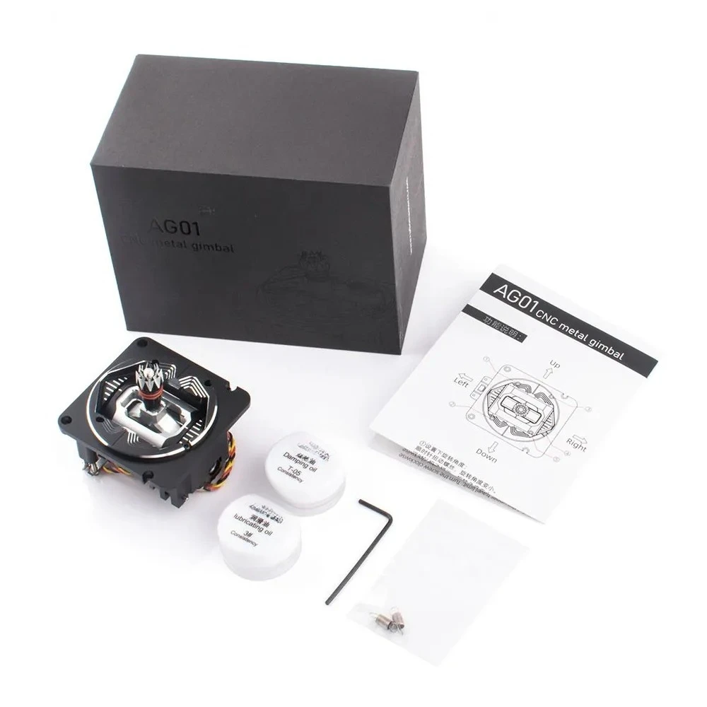 RadioMaster AG01 Full CNC Throttle and Centering Hall Gimbal For TX16S / TX16S MKII view 6