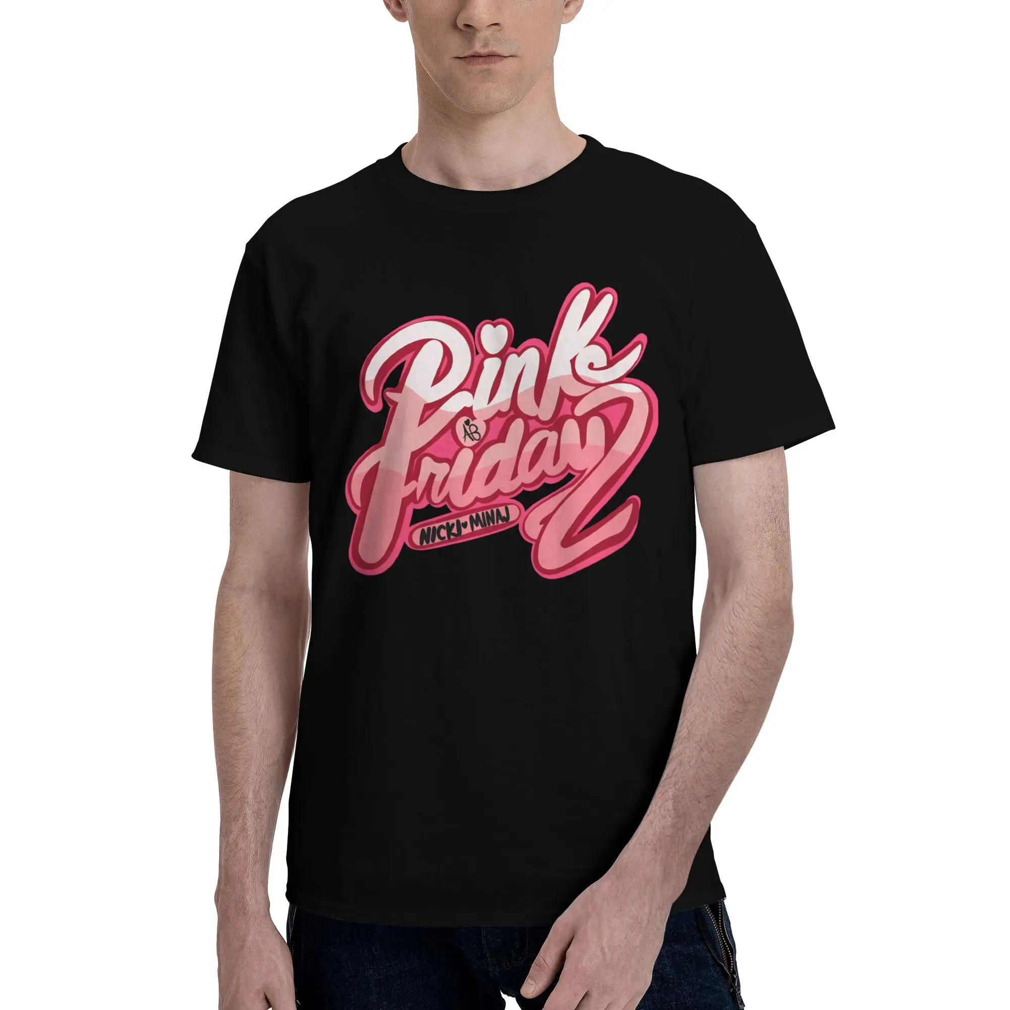 Pink Friday 2, Nicki Minaj Lengthening Reversible T-shirt Japanese-Style Lazy T-shirt