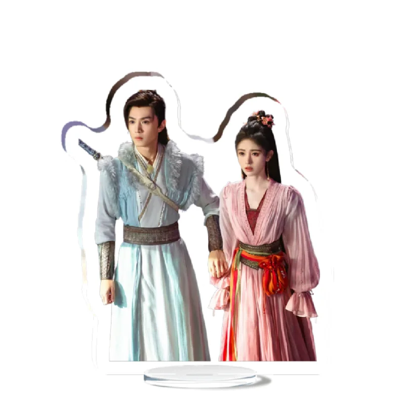 Chen Chen yuan Ju Jingyi 12cm TV çin Paladin 4 akrilik fotoğraf insansı dur işareti ev masaüstü dekor süsler ortasında Stand Up