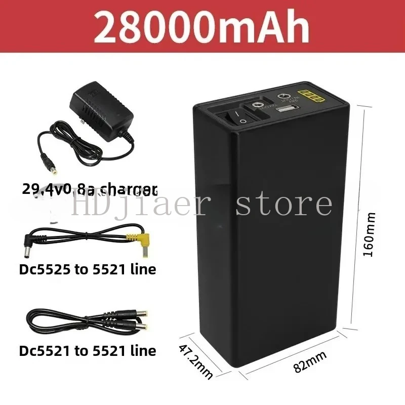 360 Photo Booth Power Banks Portable Battery Charger 12V 24V Power Bank Supply Hot Sale 44800mah Phone USB DC Battery