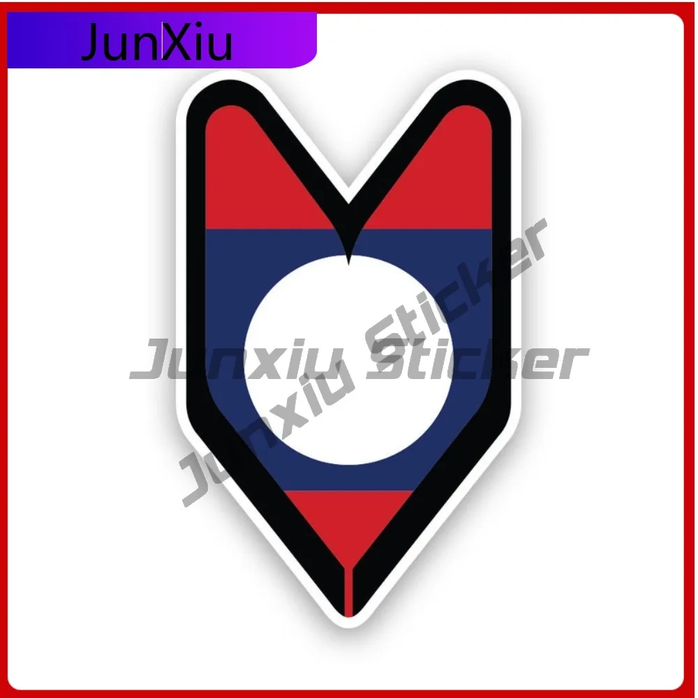 

Laotian Driver Badge Sticker Creative Decals Safety Warning Car Sticker Vinyl Decal Waterproof Durable Color Lasting For Car