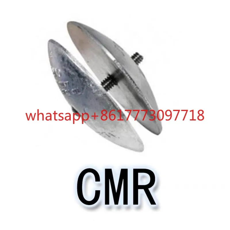 Zinc Block Marine Yacht Speedboat Anti-corrosion Sacrificial Anode Rudder Blade Wave Plate Zinc Block CMR