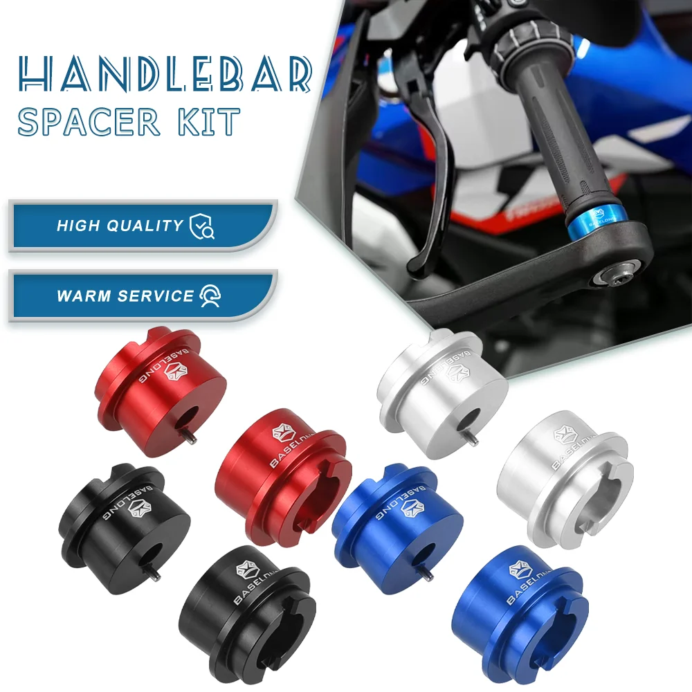 

2024 2025 Motorbike Handle Bar End Cap Handlebar Grips Plugs Caps Spacer Kits For BMW R1300GS R 1300 GS Adventure/Trophy/TE 2023