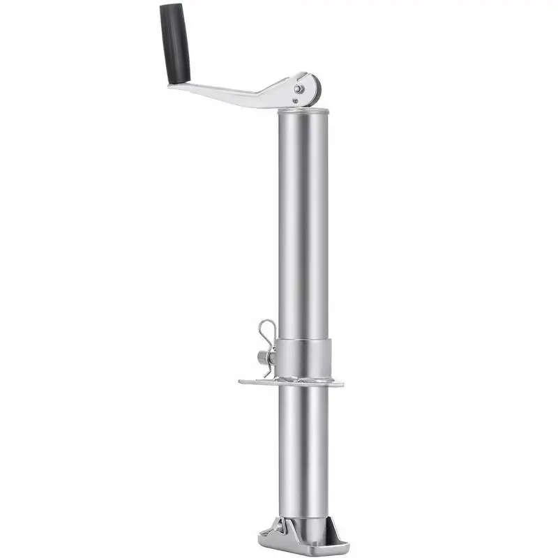

A-Frame Utility Lift 14.2 Inch For Utility Trailer Boat Towing Camper Top Wind Handle Zinc Plated Steel Bolt-On Mounting 2000 lbs Capacity