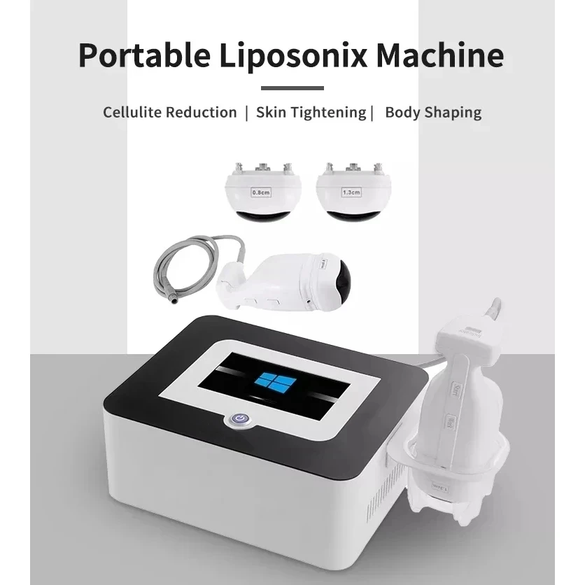 Portable Liposonic Body Slimming Machine Cellulite Massager Liposonix Fat Removal Weight Loss Body Shaping Beauty Equipment 2024