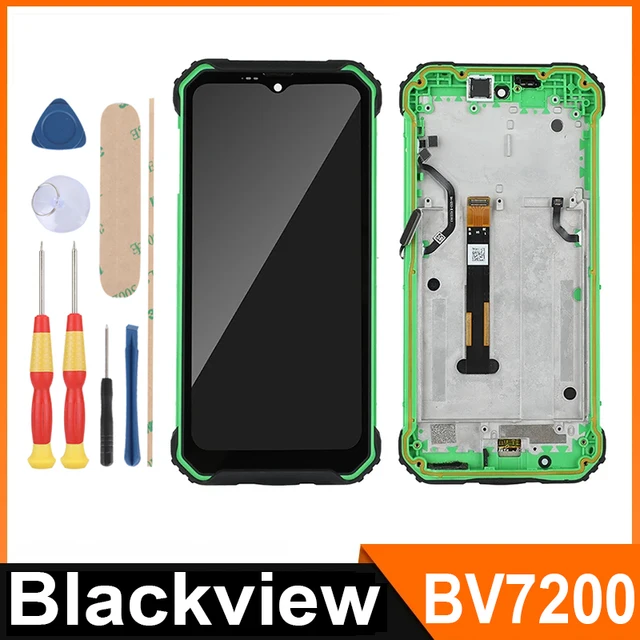 Wyświetlacz LCD FHD+ z ekranem dotykowym i ramką do Blackview BV7200/ 6.1 cala