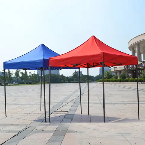 1Pc 2.9x2.9m 캐노피 상단 커버 교체 전망대 및 파티오 사용을위한 4 코너 접이식 방수 파빌리온 천 내구성