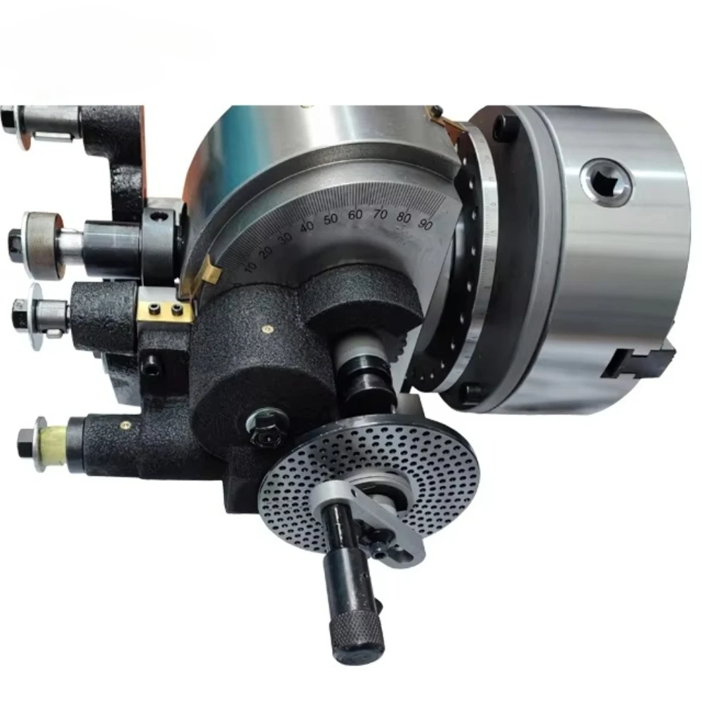 Universal Dividing Head 3-jaw Chuck 200mm/160mm Bs-2 Universal Dividing Head Indexing Head Rotary Table Index
