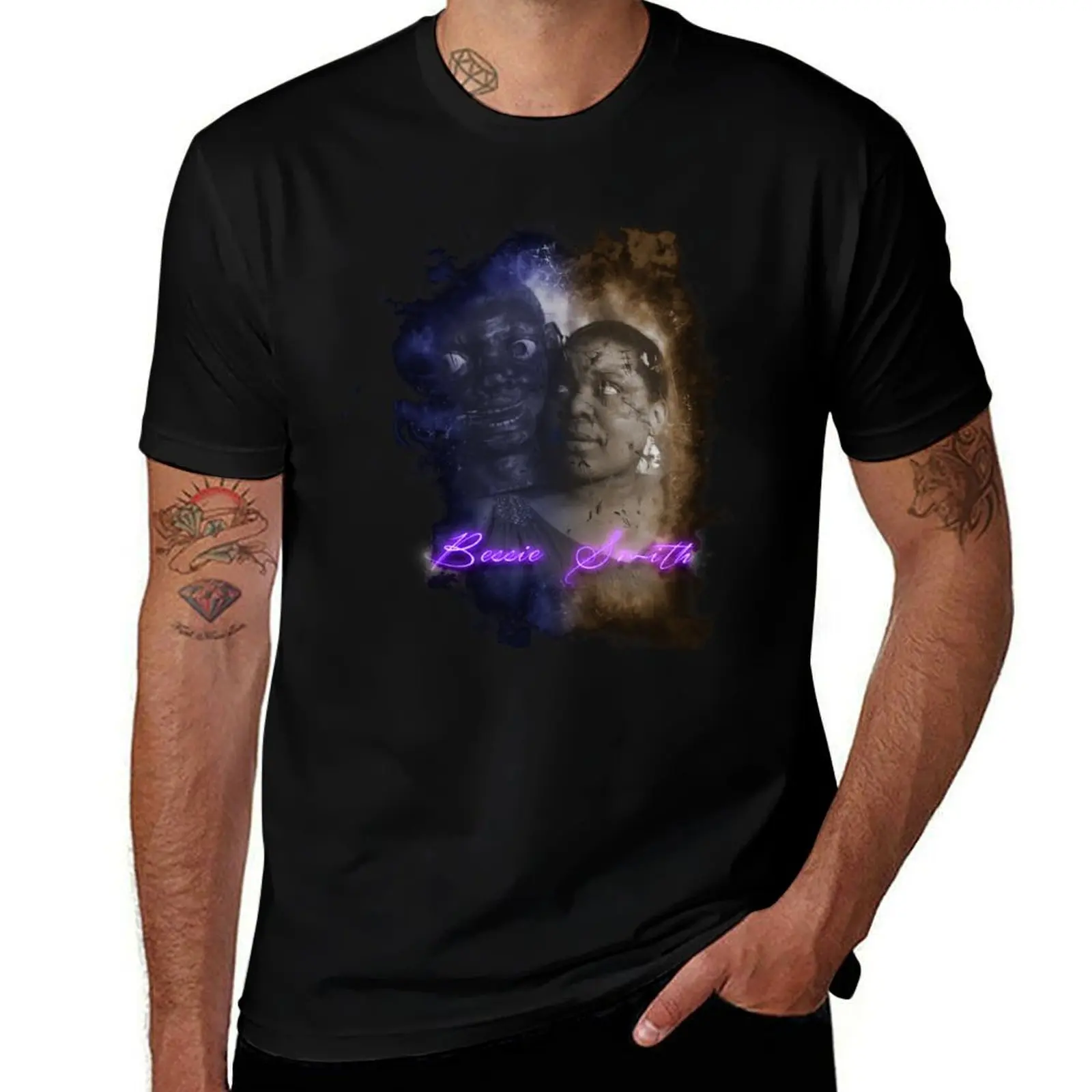 

Bessie Smith T-Shirt Plus Size Solid Color T-Shirt
