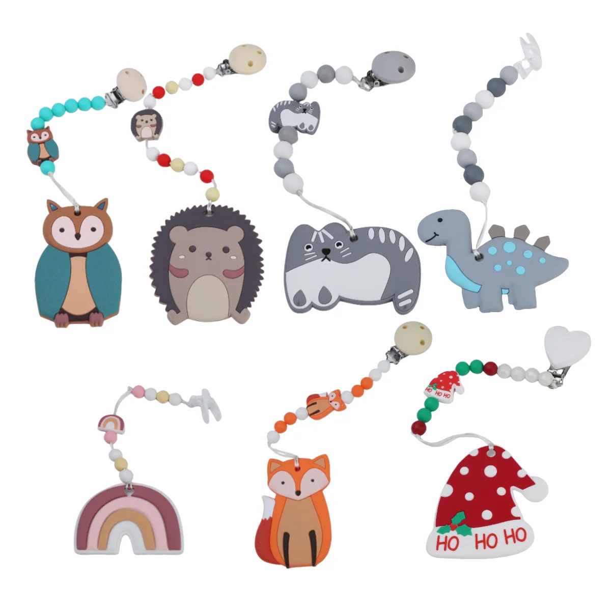 Giocattoli in Silicone Montessori per Neonati 0-12 Mesi, Giocattoli Educativi, Blocchi in Silicone, Massaggiagengive in Silicone