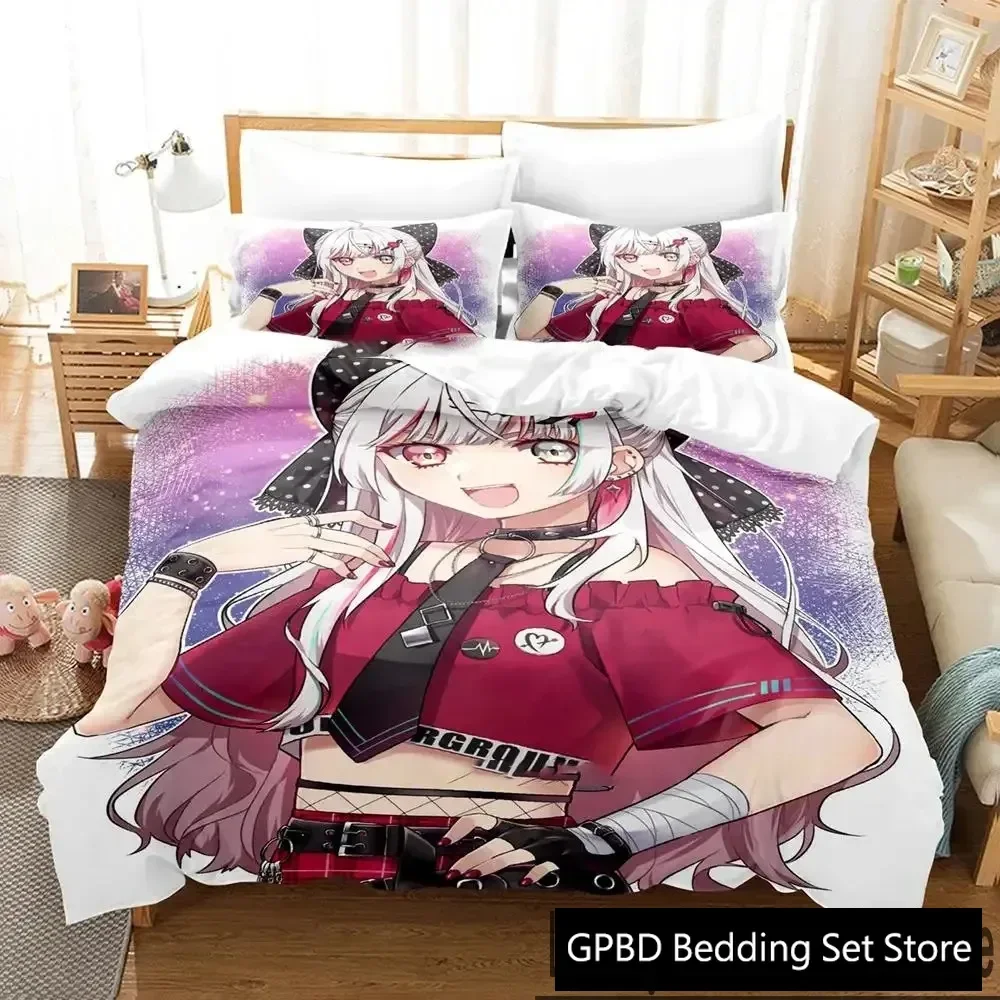 3D Print Girl Ishigami Nozomi Anime Bedding Set Double Twin King Duvet Cover Comforter Pillowcase Boys Girls Adults Bedroom