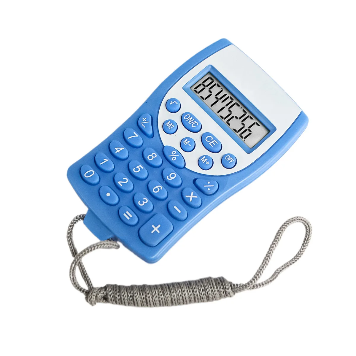 Popular Cute Color Small Size with Hanging Rope, Handheld High Appearance Mini Calculator, Portable Cartoon Gift, Direct Sales