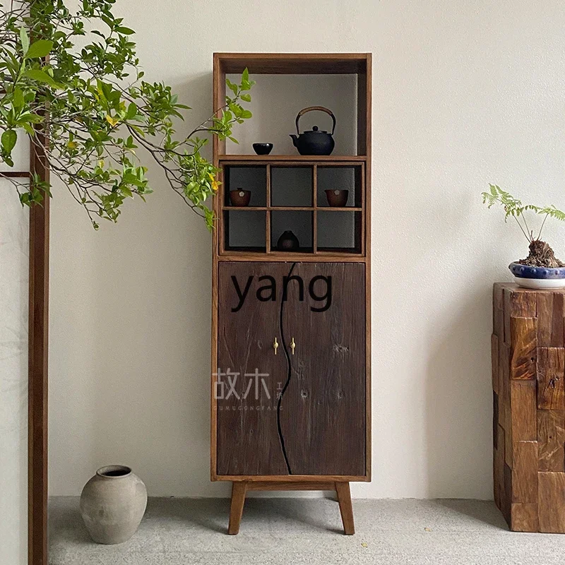 CX solid wood bogu frame Chinese retro shelf corner cabinet display medieval style