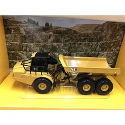 DM Diecast 1:64 Scale CAT 745 Articulated Dump Truck Loading Engineering Dumper Model 85639 Collection Souvenir