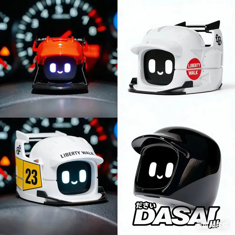 In Stock new TOMODOMO Dasai Mochi 3rd Gen LBWK Liberty Walk Co Voice-Activated Branded Car Mounted Robot Gift Jdm Limited Editio