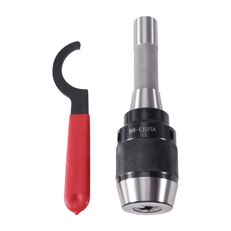 BT40 Integrated Drill Chuck Tool Holder, R8-APU13 7/16