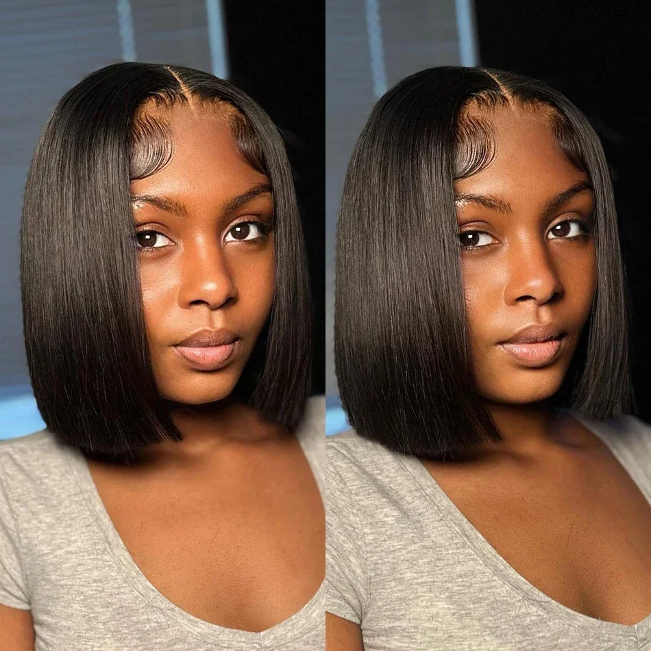 14-inch-4x4-hd-lace-closure-wig-pre-plucked-short-bob-wig-human-hair-13x4-hd-lace-straight-human-hair-wigs-for-women