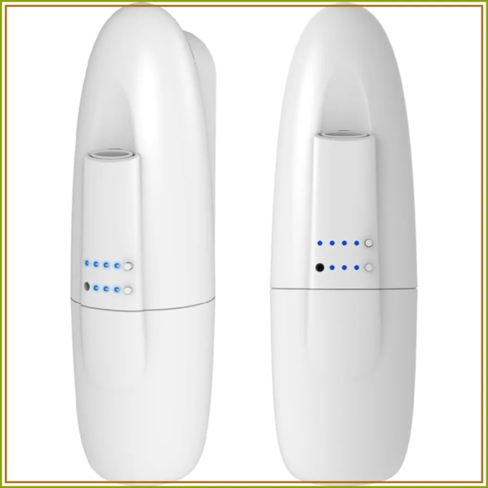 Plug in Waterless Aroma Diffuser for Essential Oils, 500 Sq. Ft, Portable Fragrance Diffuser with Cold-Air Diffusion Tech for Large Room, Office, Spa, White, 2 Pack