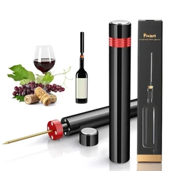 Wine Bottle Opener Portable Air Pump Pin Jar Cork Remover Corkscrew Kitchen Gadgets Wine Accessories Opening Tools