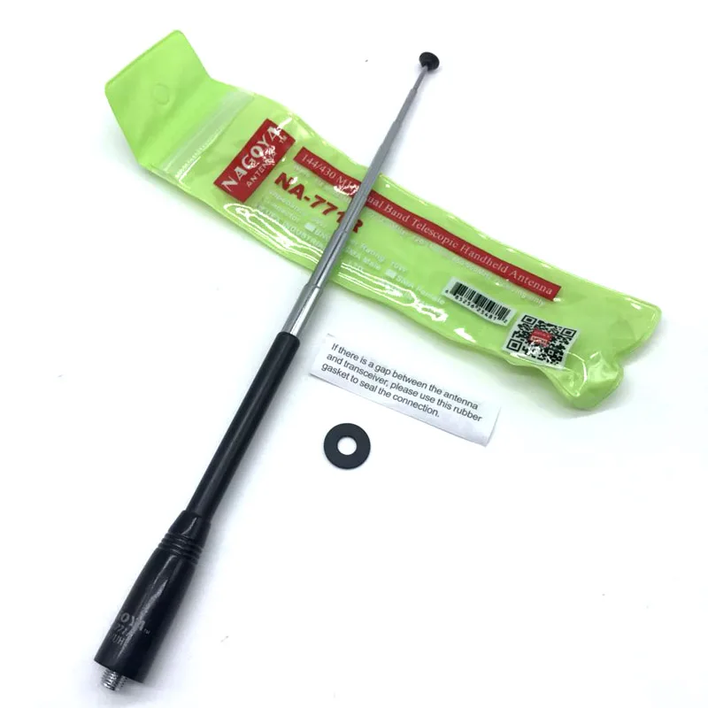 Dual Band UV Telescopic SMA Male/SMA Female/BNC Plug NA-771R For Baofeng