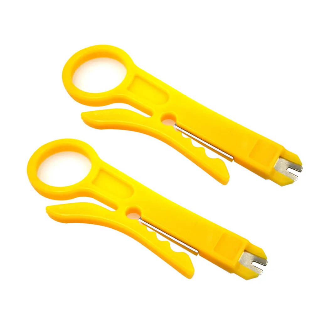 Convenient Mini Wire Stripper for CAT 5 5e 6 Data Cables Automatic Adjustment Mechanism for Optimal Performance
