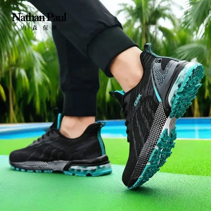 

Высококачественные повседневные кроссовки с простой атмосферой, нескользящая, износостойкая, легкая, дышащая спортивная обувь