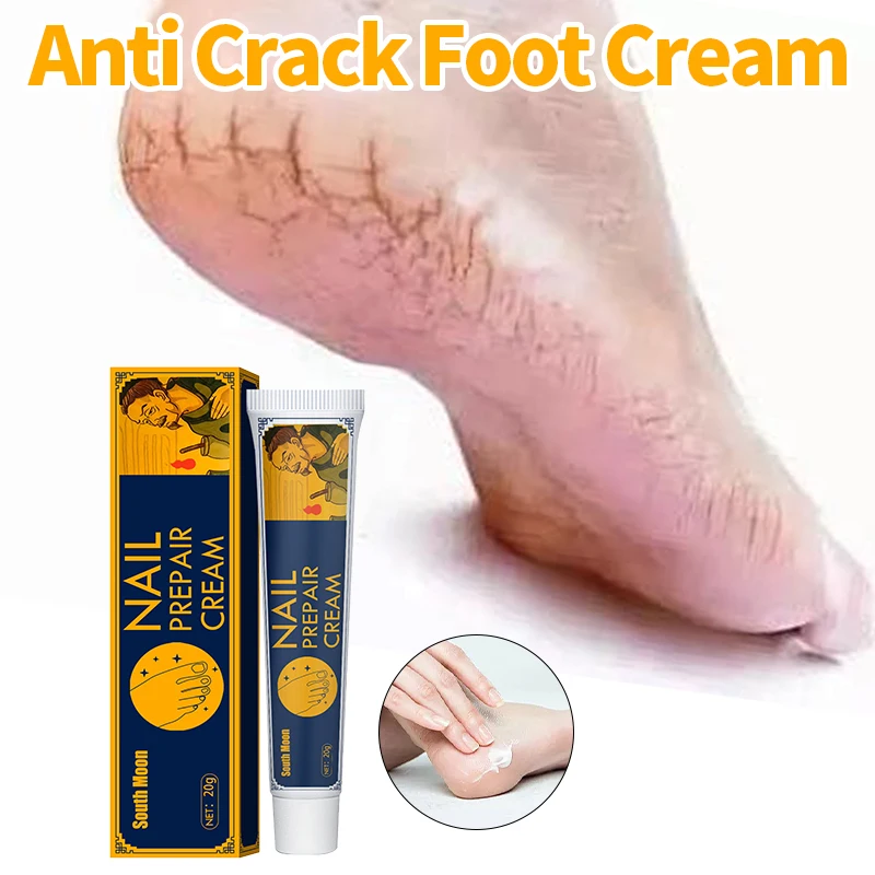 

Anti Crack Foot Cream Hand Heel Dead Skin Removal Drying Cracked Feet Repair Moisturizing Emollient Peeling Foot Care Mask