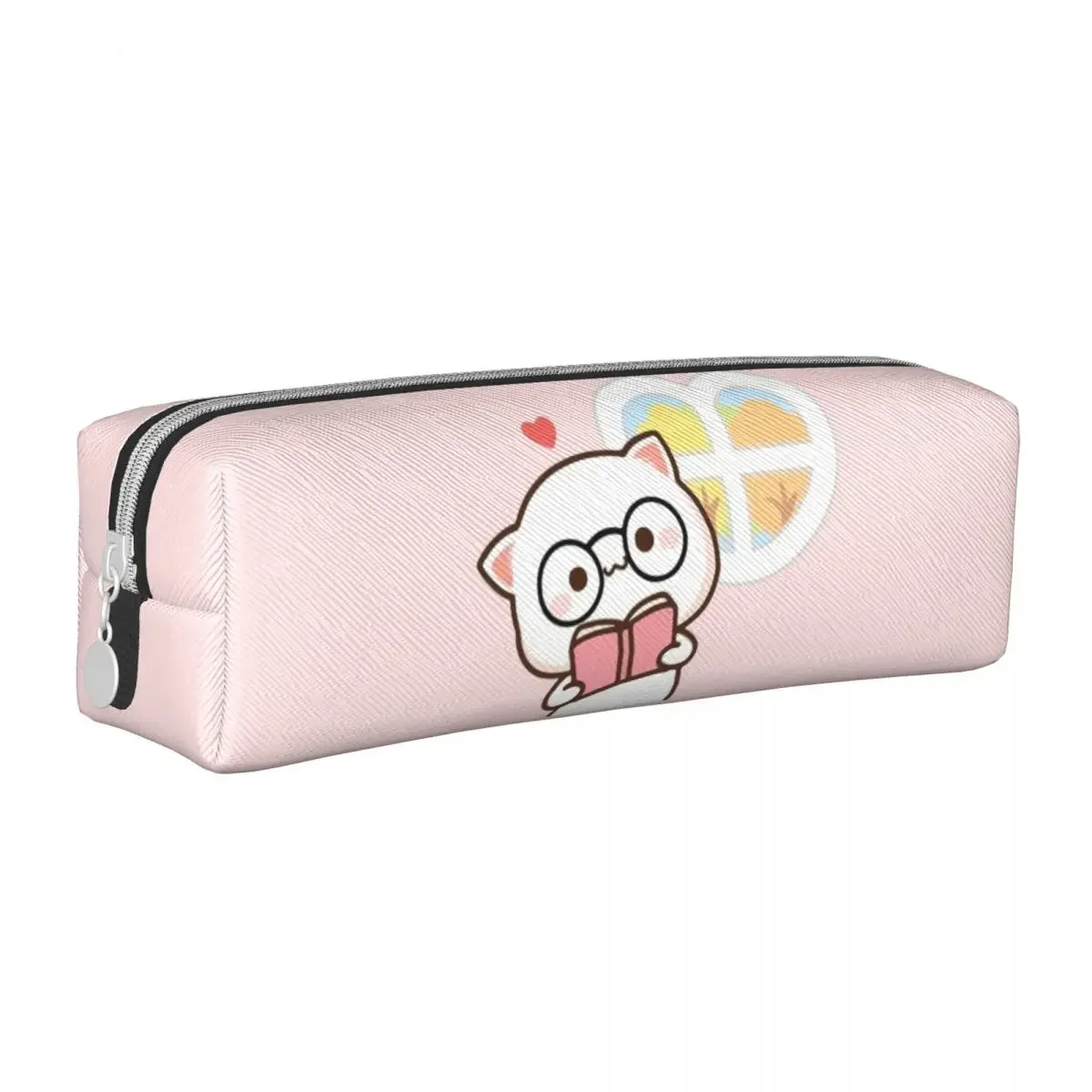 Classic Cute Mochi Peach Cat Pencil Case Kawaii Bear Pencil Box Pen Holder for Girl Boy Bag School Supplies Zipper Accessories