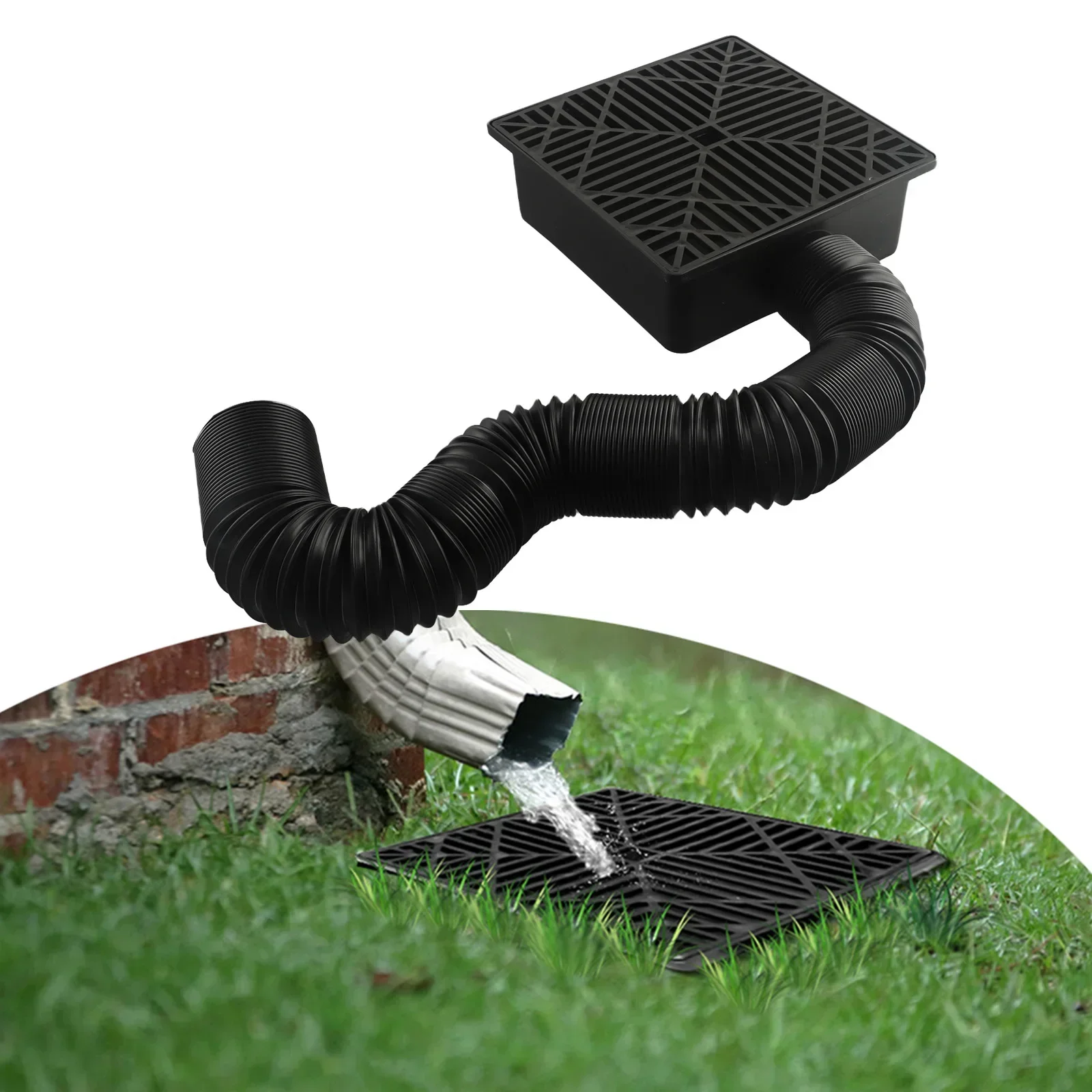 Effective Solution for Water Drainage with Low Profile Drain Kit for Catch Basin  Easy Installation  No Leaking