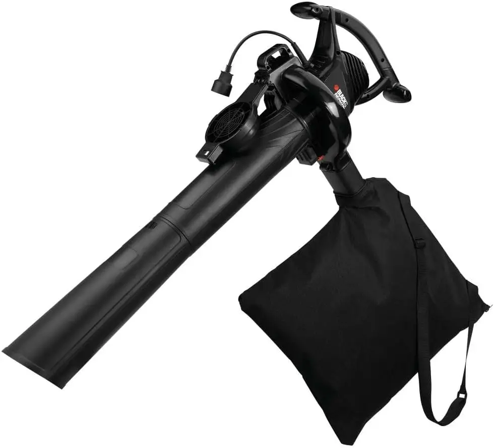 

Electric Leaf Blower, Leaf Vacuum and Leaf Mulcher, 3-in-1 300 CFM 210 MPH 12-Amp Handheld Lightweight Corded Electric