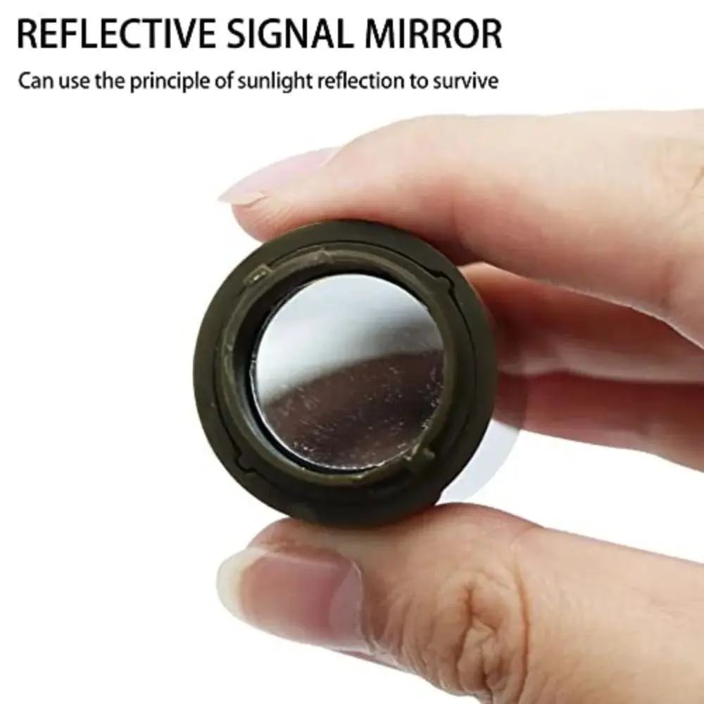 7-in-1 緊急サバイバルホイッスル 多機能コンパス アウトドアサバイバルホイッスル ポータブルツール 7-in-1 緊急ホイッスル ハイキング