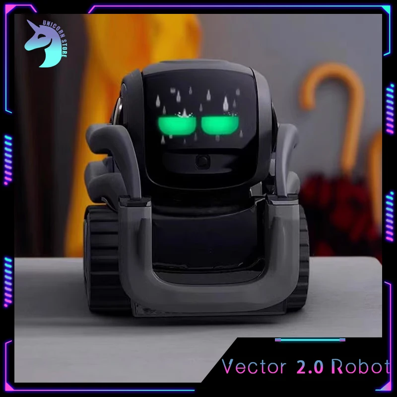 VECTOR2.0 AI Puzzle Emotional Interaction Smart Robot Intelligent Emotional Robot Electronic Robot Emotional Robot Pet Kid Gifts