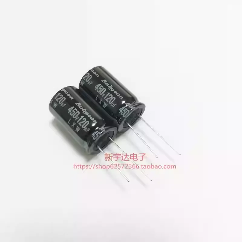 

5-50 шт. 120UF 450V Японский высокочастотный долговечный конденсатор Ruby 450V120UF 18X30 LXW