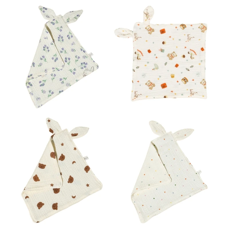 

Baby Towel Soft & Gentle Handkerchief Cotton Newborns Towel for Chest Face Neck