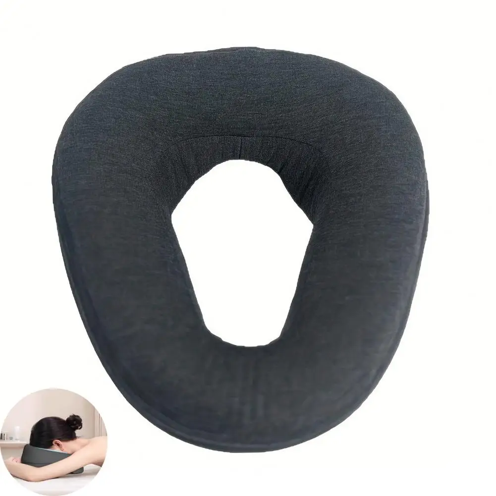 Comfortable Face Down Pillow Chest Support Cushion for Bed Memory Foam Face Down Pillow for Home Spa Postoperative for Sleep