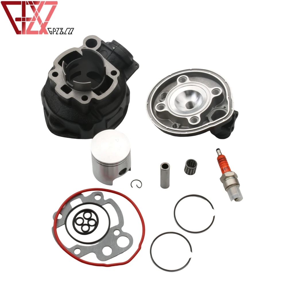 90cc 49mm Big Bore Cylinder Kit & Racing Crankshaft For Aprilia AF1 MX RS 50 RX Enduro Special Engine Tuono 50cc AM4 AM5 AM6 2T