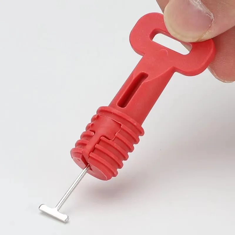 50-200pcs Tile Leveling System Replace Steel Needle Ceramic Tile Leveling Device Leveler Adjuster Construction Tools 0.9/1.5mm