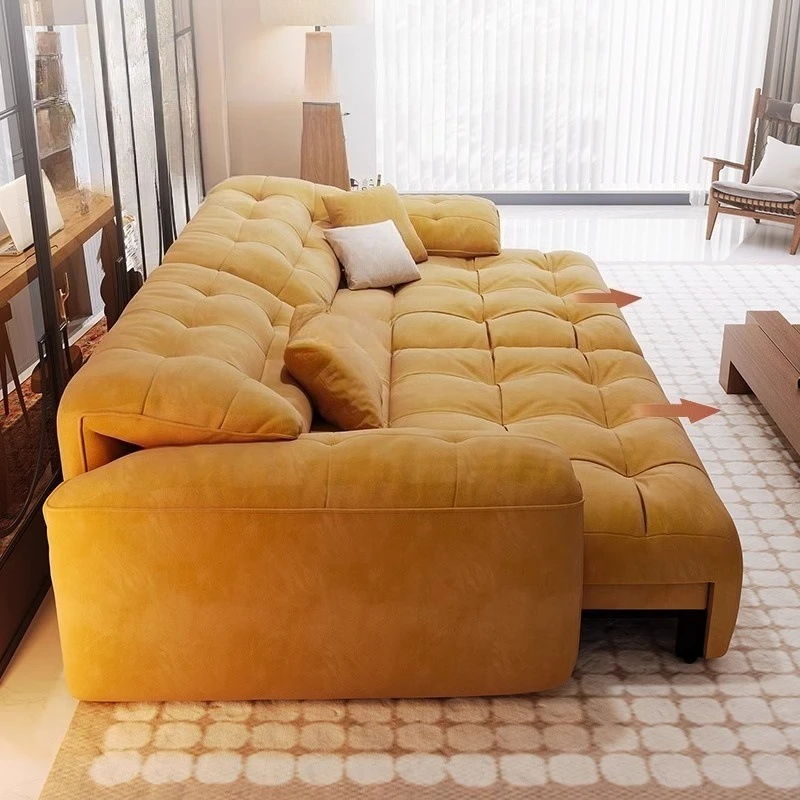 

Luxury Living Room Sofas Large European Nordic Electric Modern Foldable Puffs Couch Bed Chaise Designer Divani Home Furniture