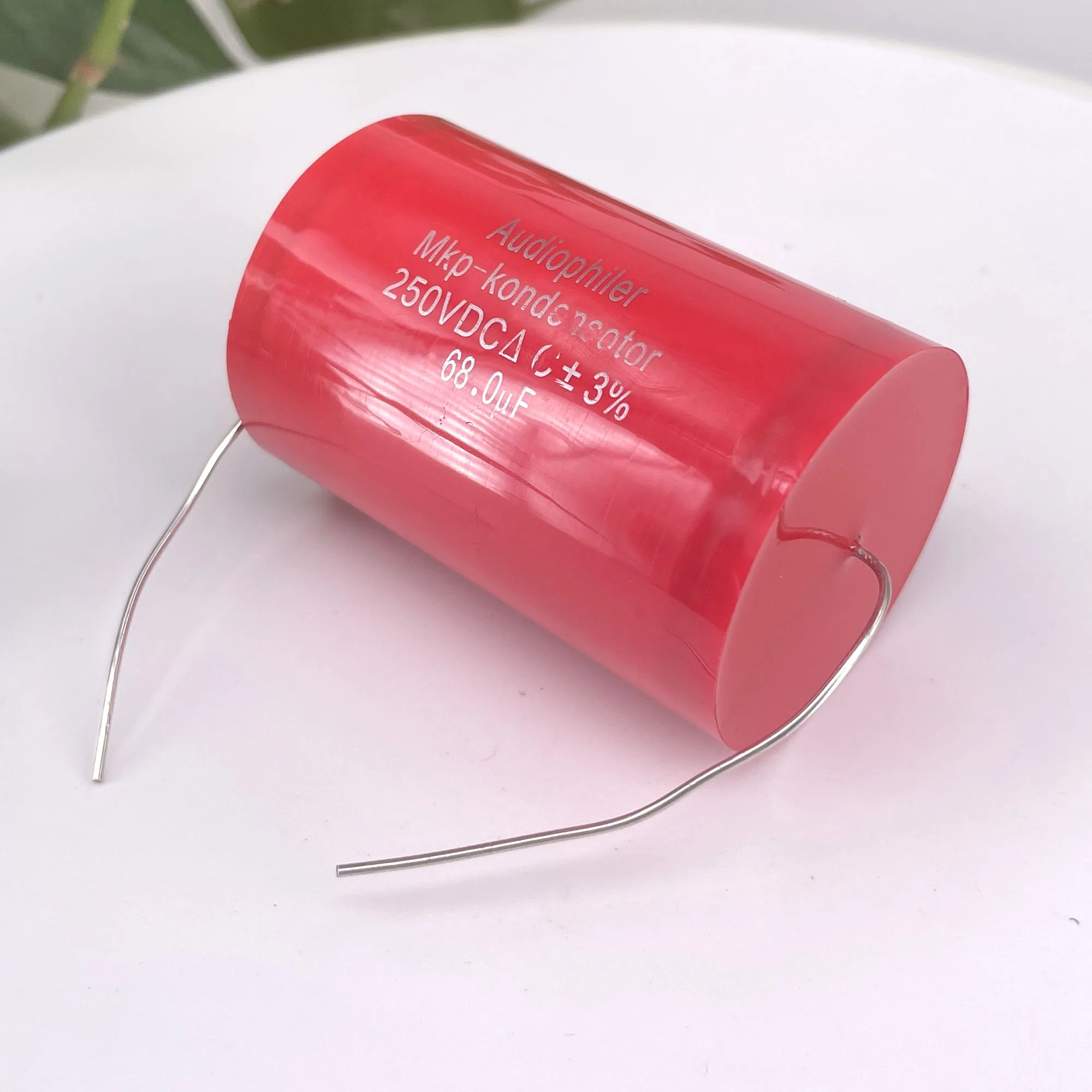 2PCS Audiophiler Axial MKP Capacitor 68uf 250V DC ±3% Test And Matched HIFI Frequency Dividing Audio Capacitance