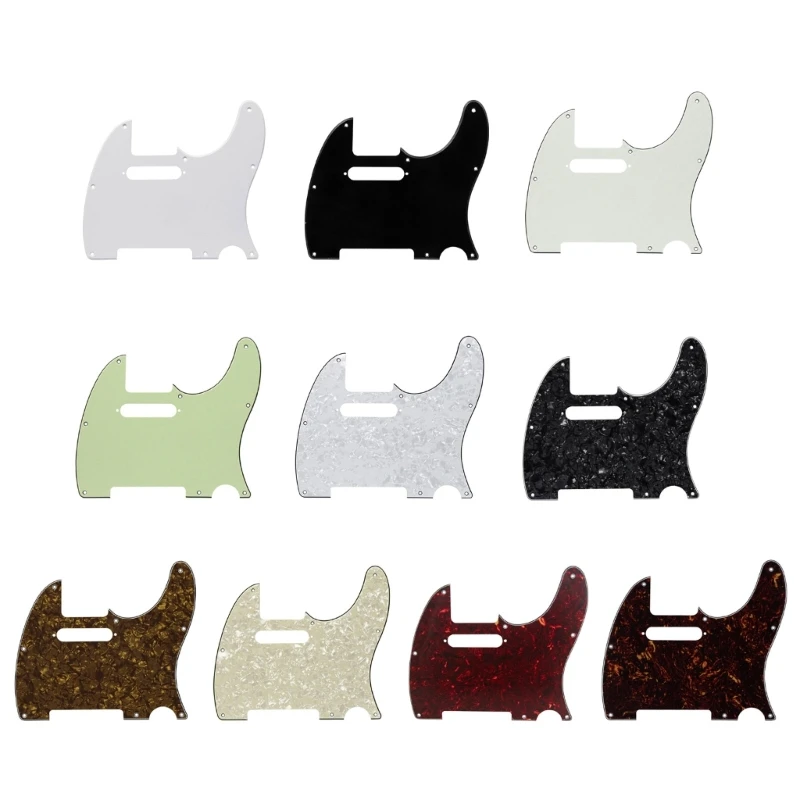 Tl-scratch Plate dla USA/meksyku tele-telecaster gitara wielobarwna gitara elektryczna Pickguard Scratch elementy pลyt 24BD